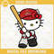 Hello Kitty St Louis Cardinals SVG, Kitty Cardinals SVG PNG DXF EPS.jpg
