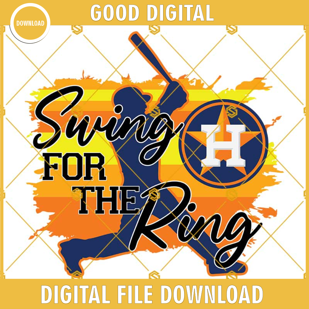 Houston Astros SVG Cricut Silhouette, Swing for the Ring SVG.jpg