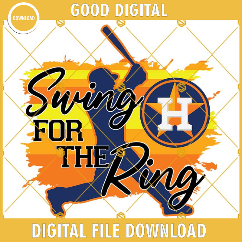 Houston Astros SVG Cricut Silhouette, Swing for the Ring SVG.jpg