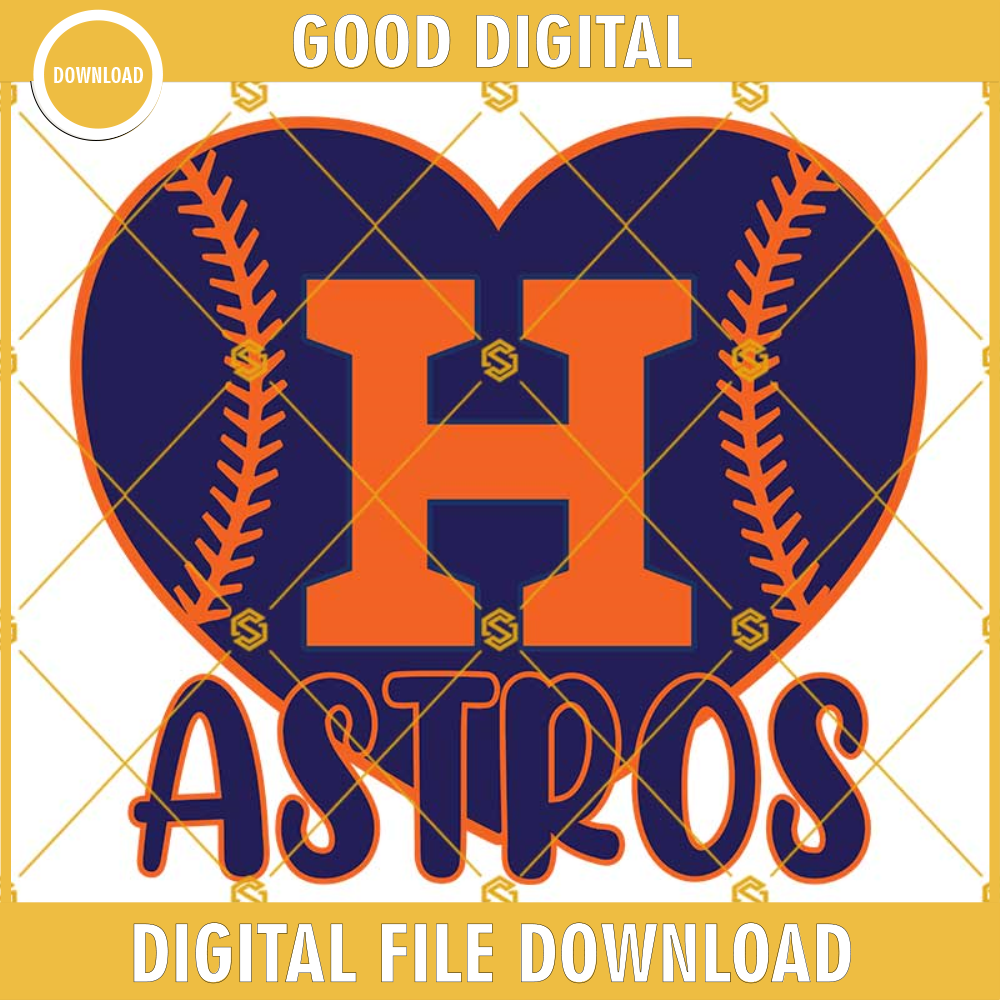 Houston Astros with Baseball Heart SVG PNG DXF EPS Cut Files Sublimation Digital Design Download.jpg