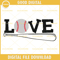 Love Baseball SVG, Baseball SVG DXF EPS PNG Cut File.jpg