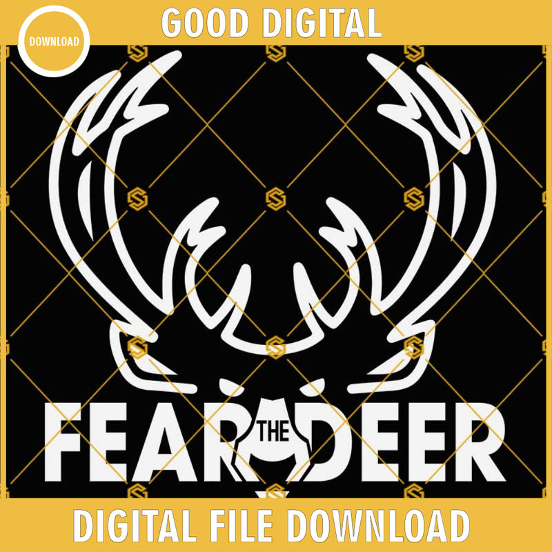 Milwaukee Bucks Svg, Fear the Deer Svg Png Dxf Eps.jpg