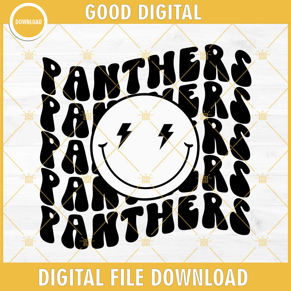 Panthers SVG, Panthers Smiley SVG, School Team SVG, Panther Football SVG.jpg