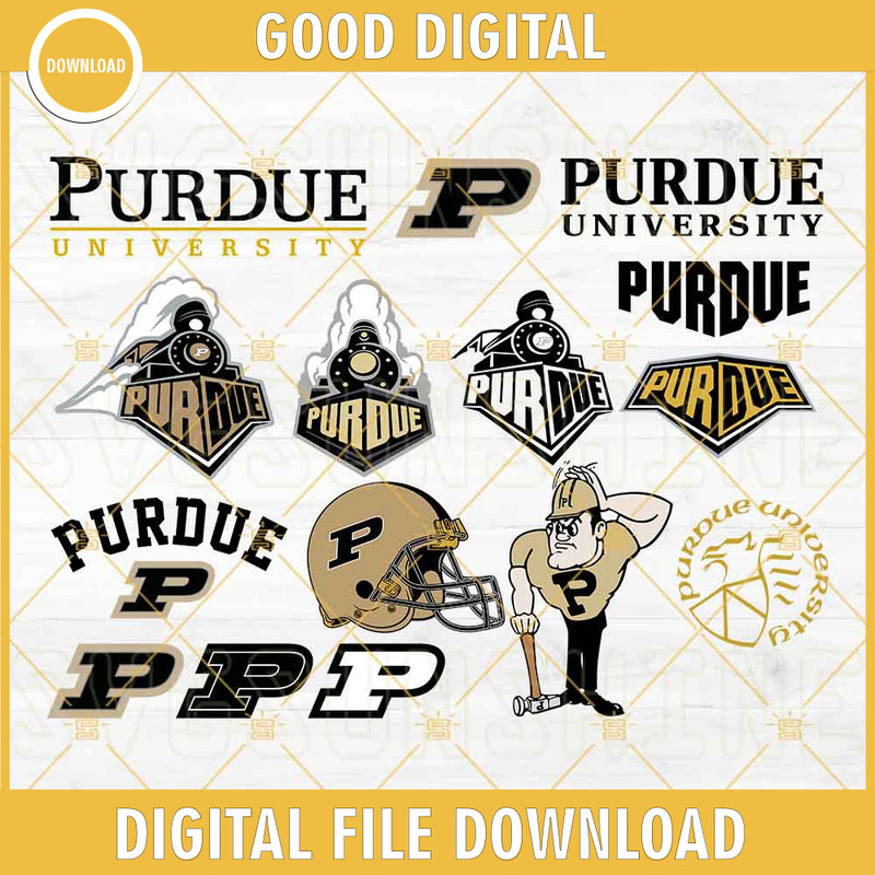 Purdue Boilermakers Football Designs Bundle SVG EPS PNG DXF.jpg
