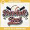 Retro Vintage Baseball Dad SVG, Sports Dad SVG, Dad Life SVG, Happy Fathers Day SVG PNG DXF EPS.jpg