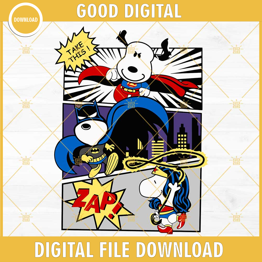 Snoopy DC Comic Batman SVG PNG DXF EPS Cricut.jpg
