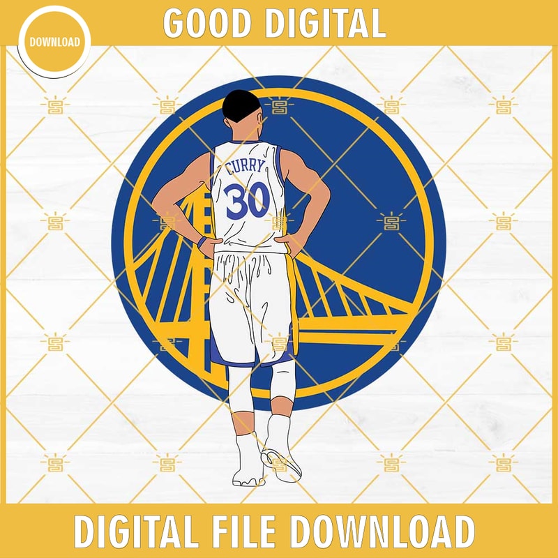 Stephen Curry Golden State Warriors SVG, Curry 30 SVG, Basketball Player SVG.jpg