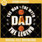 Suns Dad The Man The Myth The Legend SVG, Phoenix Suns SVG, Suns Dad SVG, Suns Father SVG, Dad NBA Team SVG.jpg