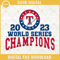 Texas Ranger 2023 World Series Champions SVG, Texas Ranger Baseball SVG Cut Files.jpg