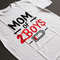 Mom Of Two Boys PNG Design For Tshirt Mothers Day Gift Gift For Mother Sublimation Png 3