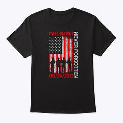 13 fallen soldiers shirt fallen but never forget 8262021