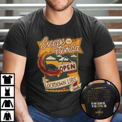 escape to florida shirt desantis shirt ron desantis campaign