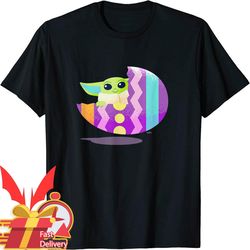 easter 5s t-shirt star wars mandalorian child pastel eggs