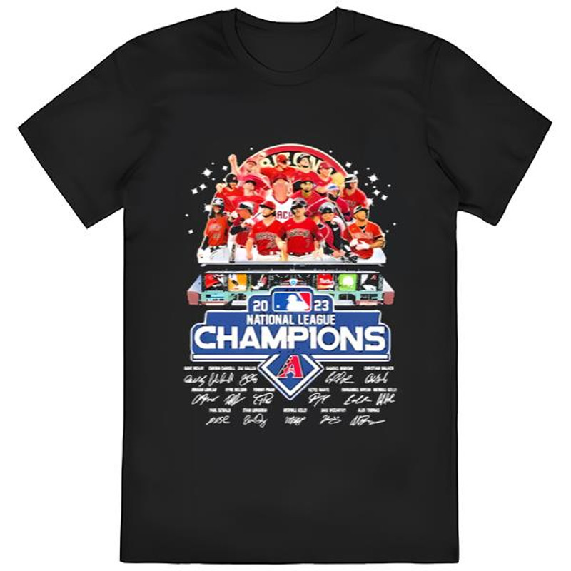 2023 National League Champions Arizona Diamondbacks Signature T-Shirt .jpg