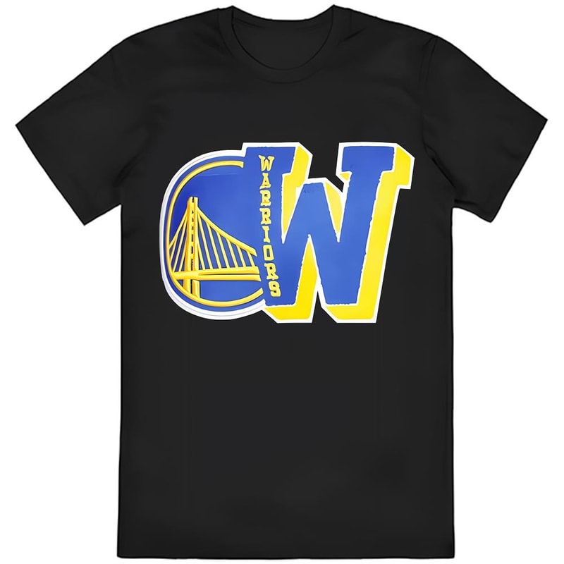 Men's Pro Standard Black Golden State Warriors Mash Up Capsule T-Shirt .jpg