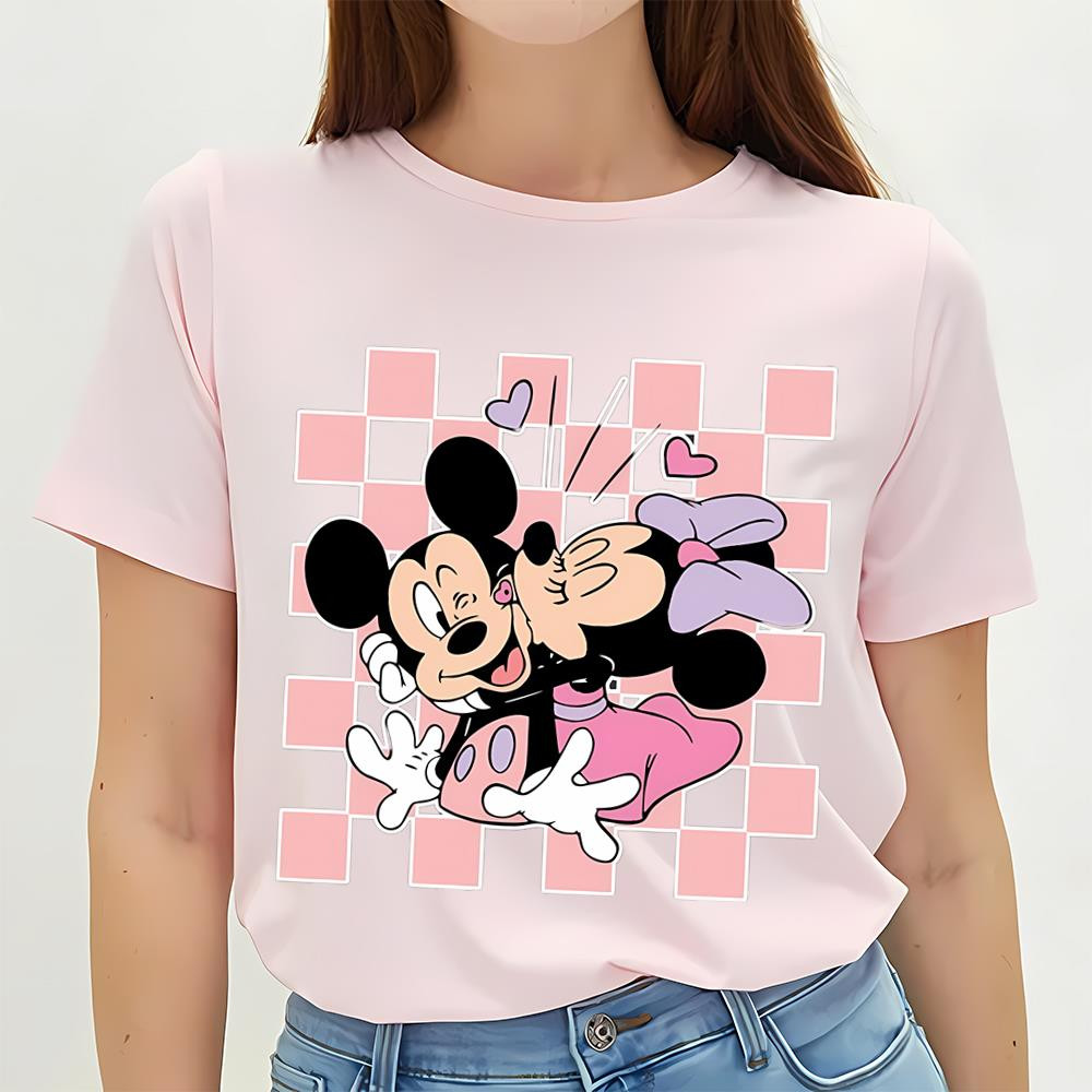 Disney Minnie Mickey Love Valentine Shirt .jpg