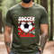 Funny Soccer Is My Valentine Happy Valentine's Day Couple T-Shirt .jpg