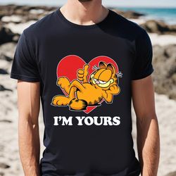 garfield im yours valentines day t-shirt