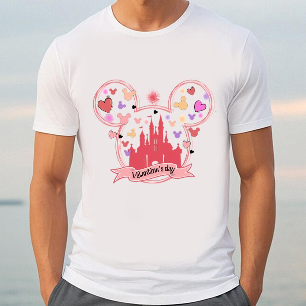 Happy Valentine Mickey Mouse And Friend Valentine Shirt .jpg
