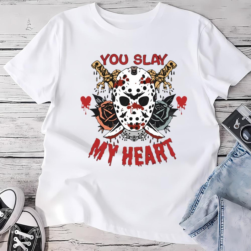 ou Slay my Heart Horror Valentine's Day Shirt .jpg