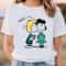 Peanuts Valentine's Day Lucy And Schroeder Kiss Baby T-Shirt .jpg