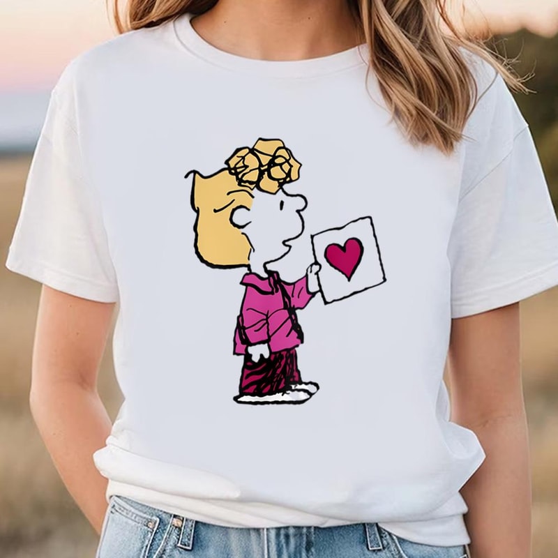 Peanuts Valentine's Day Sally Valentine Card T-Shirt .jpg