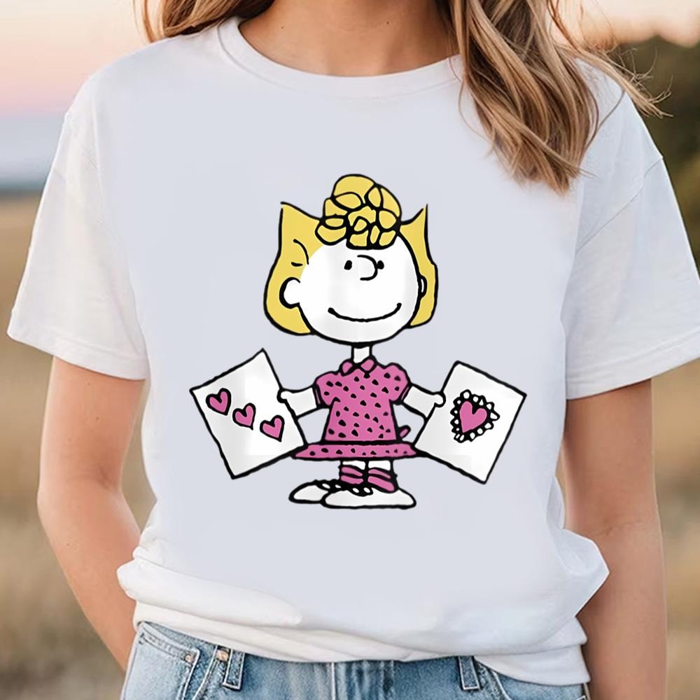 Peanuts Valentine's Day Sally Valentines T-Shirt .jpg