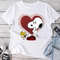 Snoopy And Woodstock Eat Chocolate Valentine Day Shirt .jpg