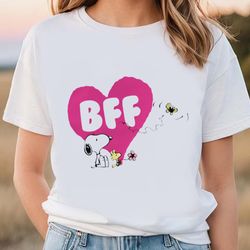 snoopy and woodstock valentine classic t-shirt