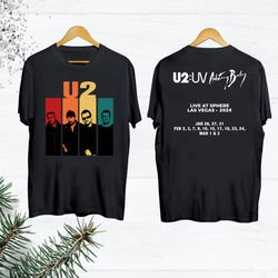 90s vintage achtung baby tour 2024 u2 band tshirt, u2 live at sphere shirt, joshua tree u2 shirt, u2 band 2024 tour merc