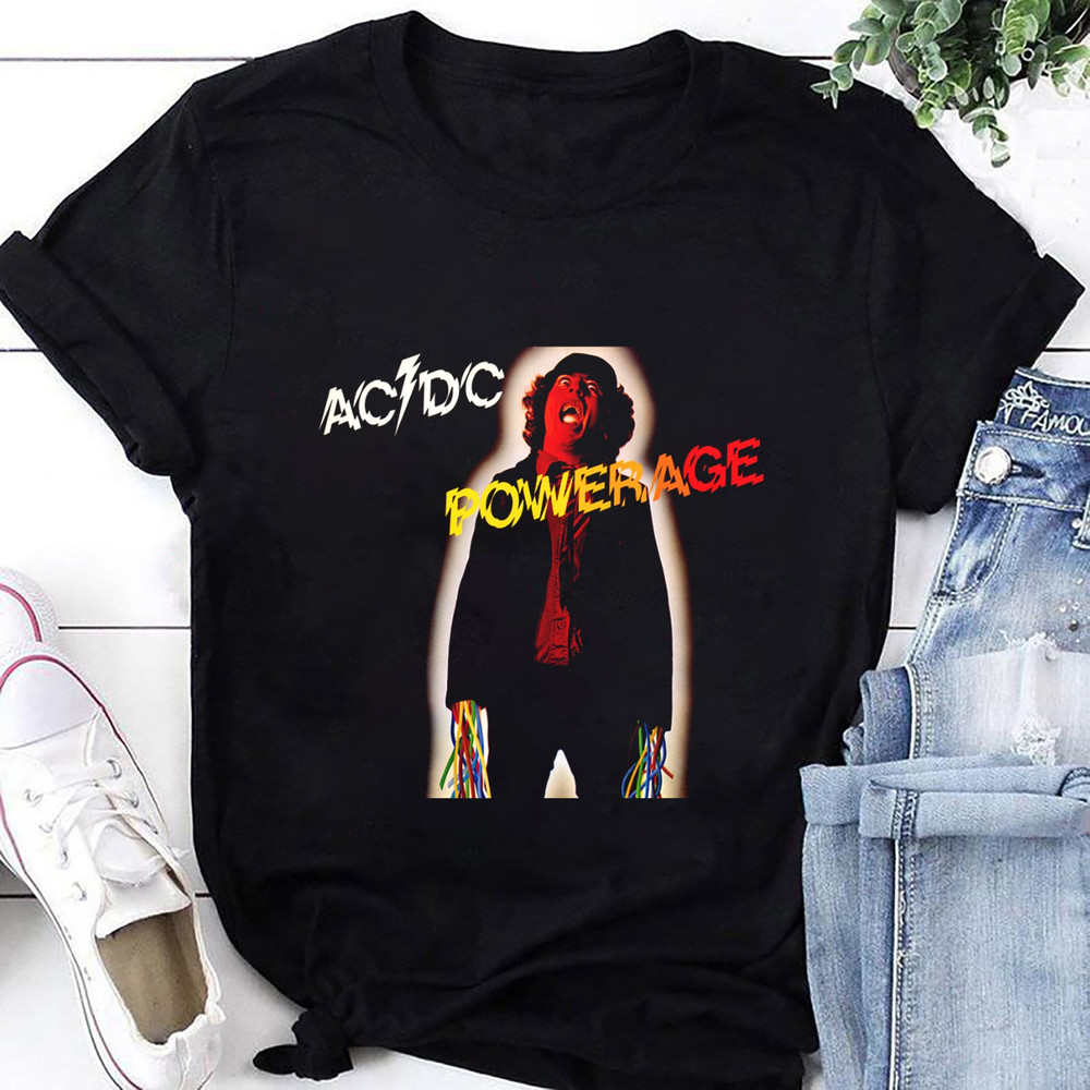 ACDC Powerage T-Shirt, ACDC Shirt Fan Gifts, Acdc Graphic Tee, Acdc Vintage Shirt, Acdc Band Shirt, Acdc Album Powerage Shirt, Acdc Tour.jpg