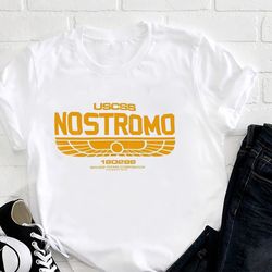alien uscss nostromo 180286 weyland-yutani corp t-shirt, aliens science fiction movie shirt, aliens shirt fan gifts, ali