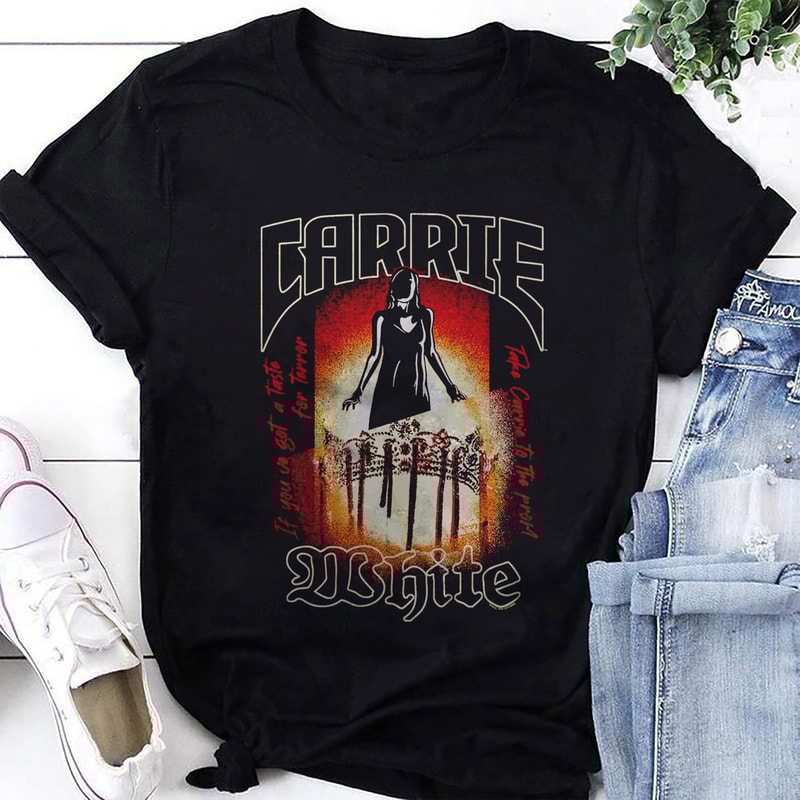 Carrie Horror Movie T-Shirt, Carrie Shirt Fan Gifts, Carrie Vintage Shirt, Carrie Halloween Shirt, Carrie White Shirt, Scary Movie Shirt.jpg