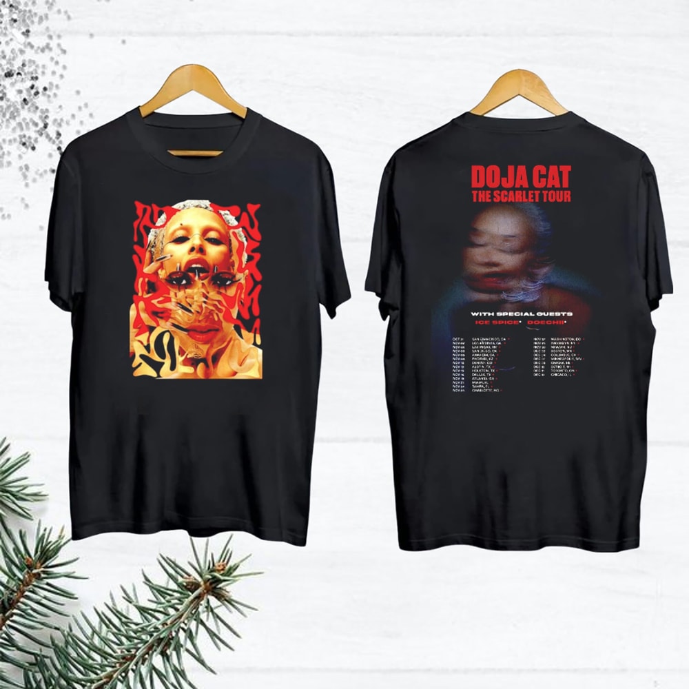 Doja Cat Tour Merch, The Scarlet Tour 2023 Doja Cat Shirt, Doja Cat Fan Gift Shirt, Doja Cat Graphic Shirt, Tour 2023, Doja Cat Concert Tee.jpg