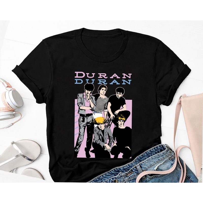Duran Duran Band Graphic T-Shirt, Duran Duran 90s Vintage Shirt, Duran Duran 2023 Tour Shirt, Duran Duran Merch Fan Gift Shirt, Duran Shirt.jpg