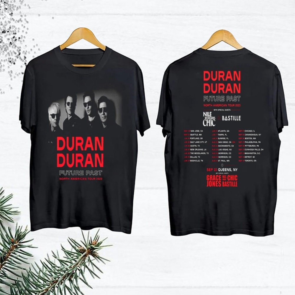 Duran Duran Future Past T-Shirt, Duran Duran Shirt Fan Gift, Duran Duran Tour 2023 Shirt, Duran Duran Concert Shirt, Duran Duran Graphic Tee.jpg