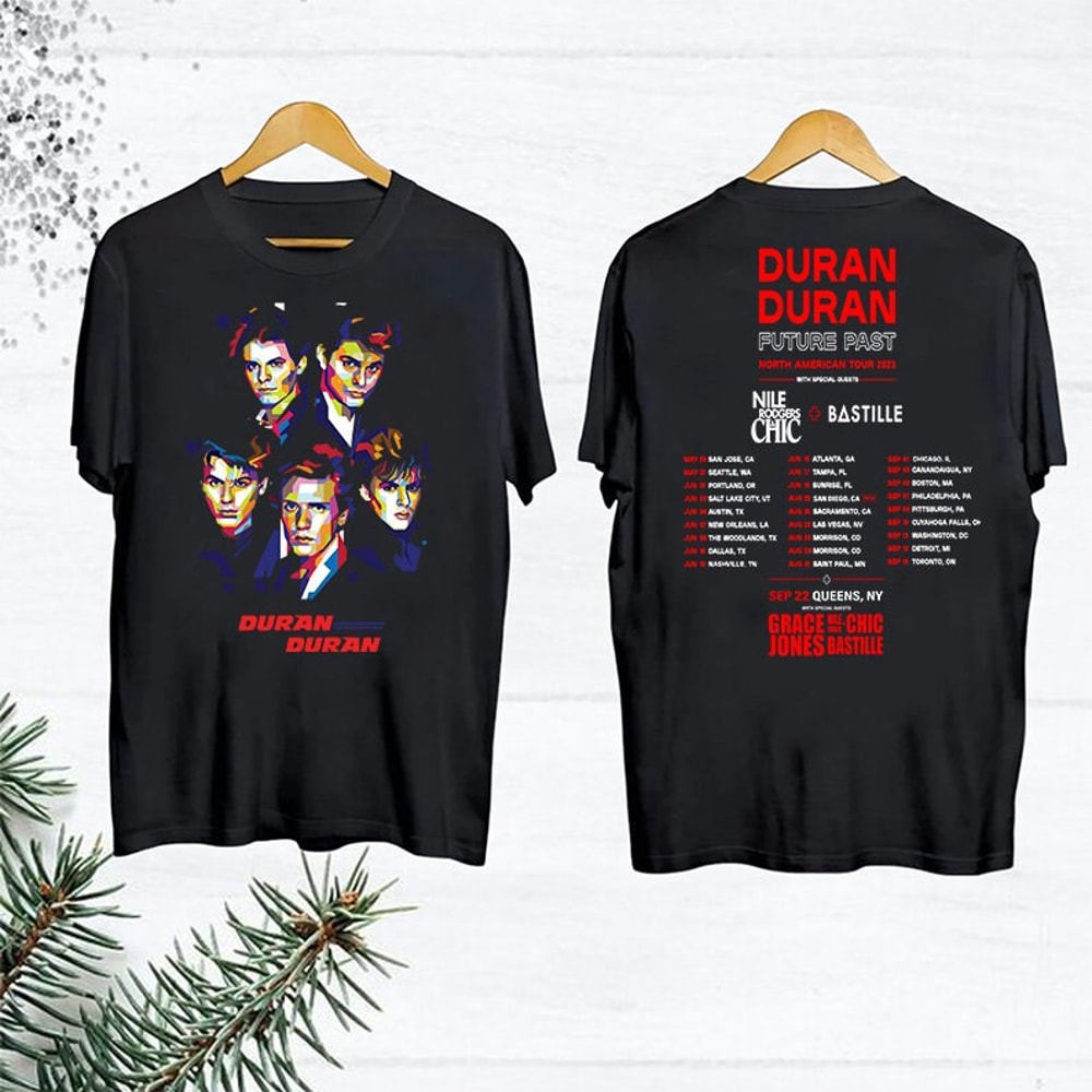 Duran Duran Future Past T-Shirt, Duran Duran Shirt Fan Gift, Duran Duran Tour 2023 Shirt, Duran Duran Vintage Shirt, Duran Duran Graphic Tee 1.jpg