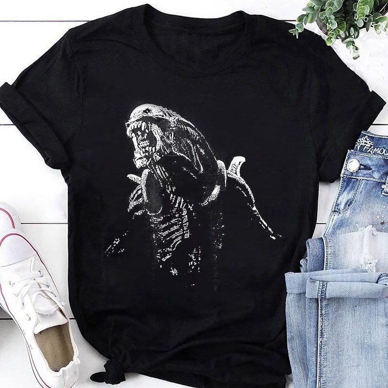 Geigers Alien T-Shirt, Prometheus Nostromo Aliens Movie Shirt, Aliens Shirt Fan Gifts, Aliens Xenomorph Shirt, Aliens Vintage Shirt.jpg