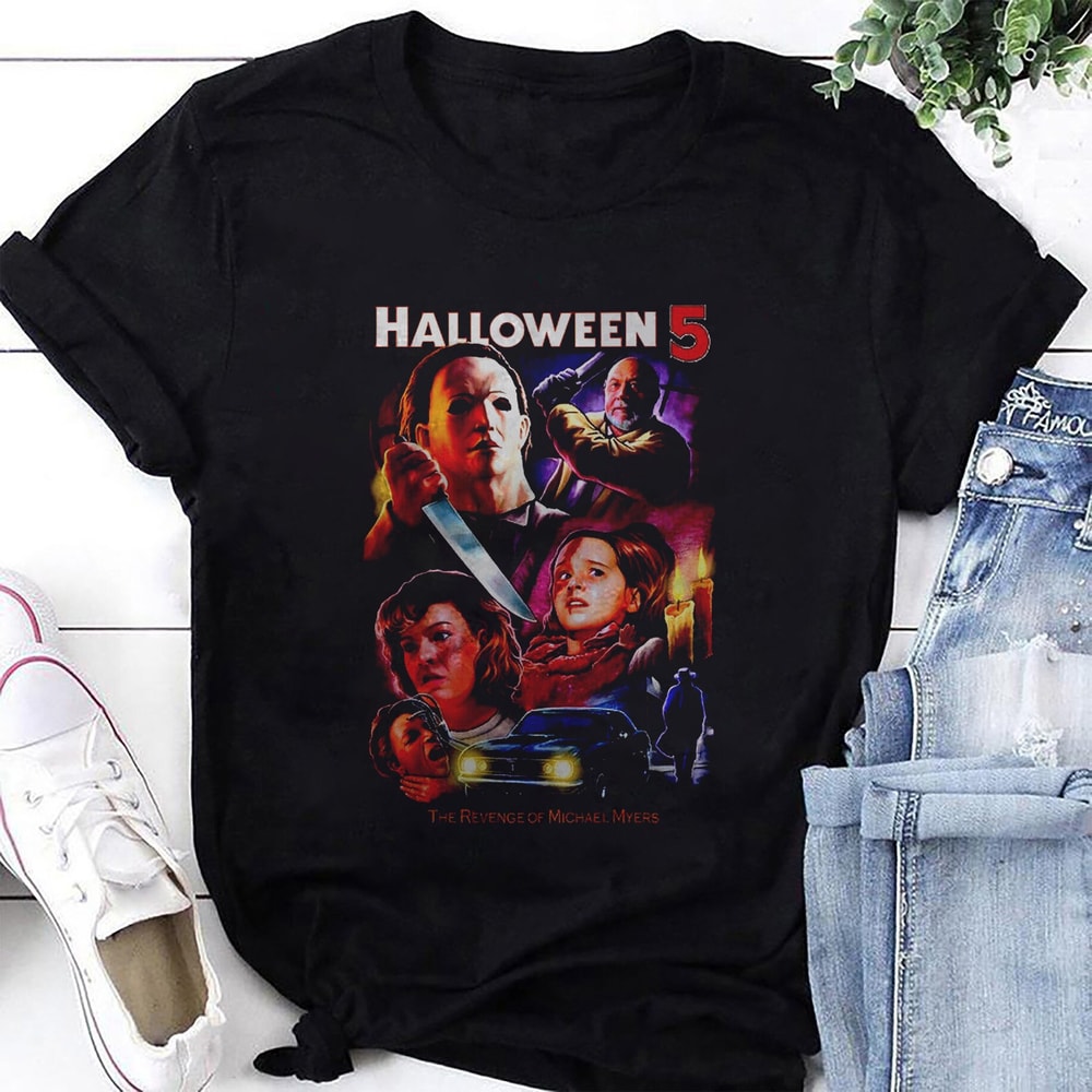 Halloween 5 The Revenge Of Michael Myers T-Shirt, Michael Myers Shirt Fan Gifts, Michael Myers Halloween Shirt, Michael Myers Vintage Shirt.jpg