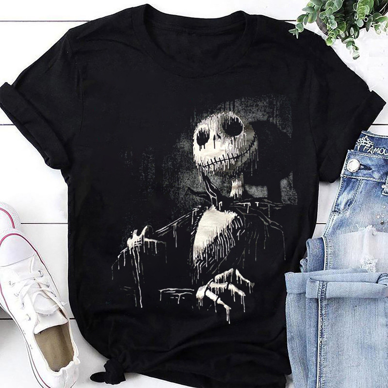 Jack Skellington Sitting Pose T-Shirt, Jack Skellington Shirt Fan Gift, The Nightmare Before Christmas Shirt, Jack Skellington Vintage Shirt.jpg