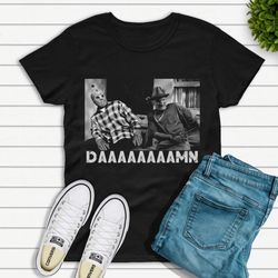 jason voorhees freddy krueger daaaamn t-shirt, funny jason voorhees shirt, freddy kruger shirt, funny halloween shirt, h