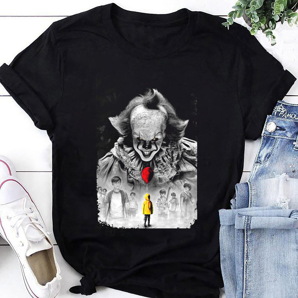 Pennywise Clown Halloween Horror T-Shirt, Pennywise Shirt Fan Gifts, IT Movie Shirt, Pennywise Scary Shirt, Horror Pennywise Vintage Shirt.jpg