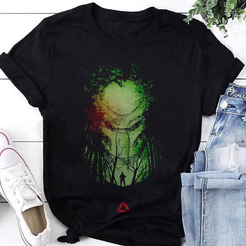 Predator Welcome To The Jungle T-Shirt, Predator Shirt Fan Gifts, Predator Movie Shirt, Predator Vintage Shirt, Predator Aliens Shirt 1.jpg