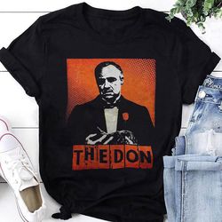 the godfather the don crime movie t-shirt, the godfather shirt fan gifts, the godfather movie shirt, the godfather vinta