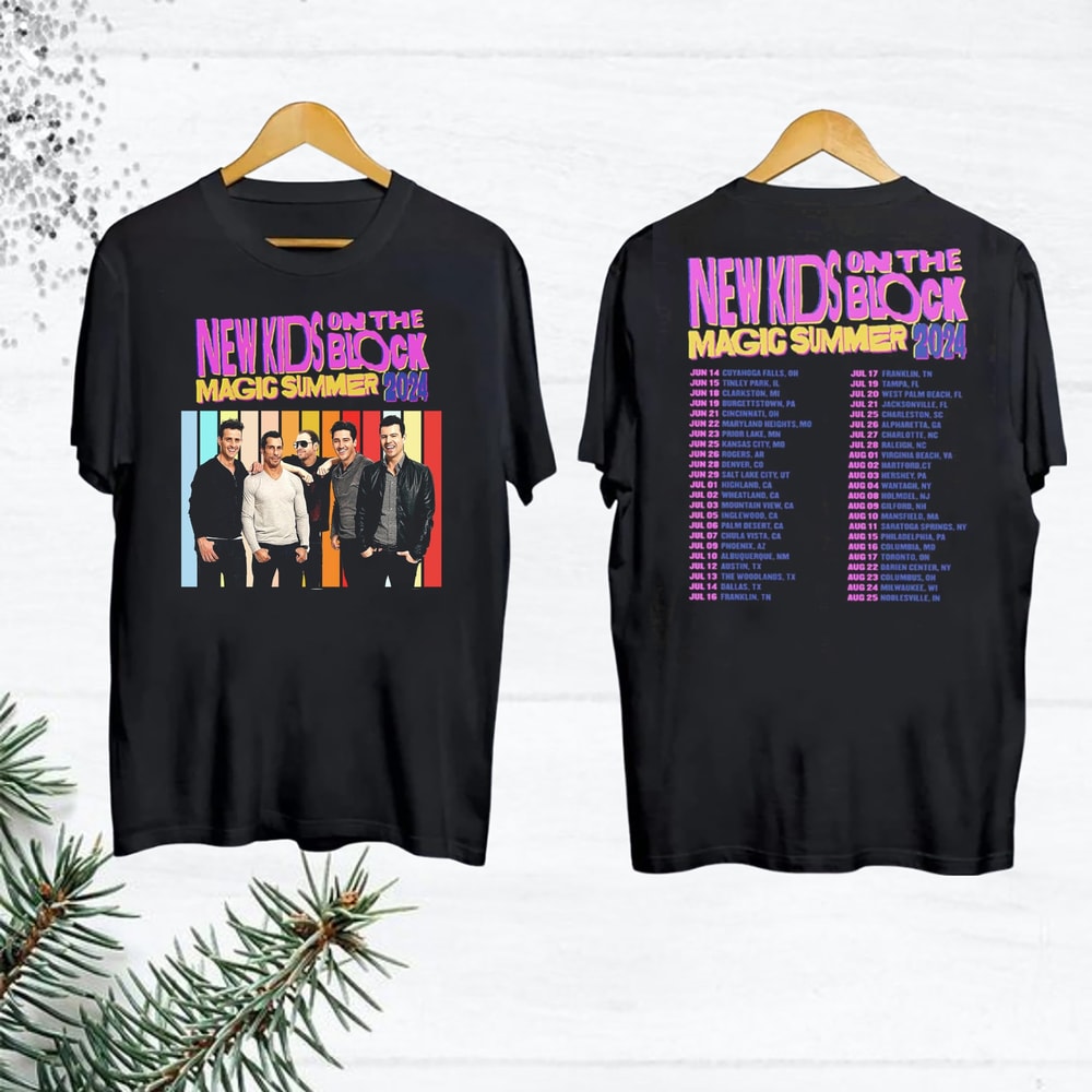 The Magic Summer Tour 2024 New Kids on the Block Shirt, New Kids on the Block Fan Shirt, New Kids on the Block Shirt, NKOTB 2024 Tour Merch.jpg