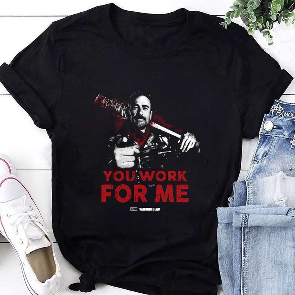 The Walking Dead Negan Lucille T-Shirt, The Walking Dead Shirt, Walking Dead Movie Shirt, Negan Shirt, Zombie Shirt, Walking Dead Tv Series.jpg