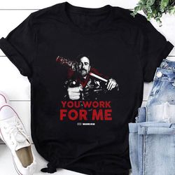 the walking dead negan lucille t-shirt, the walking dead shirt, walking dead movie shirt, negan shirt, zombie shirt, wal