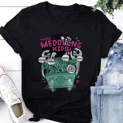 those meddling kids scooby-doo t-shirt, scooby doo shirt fan gift, scoobydo shirt, vintage cartoon network shirt, scooby