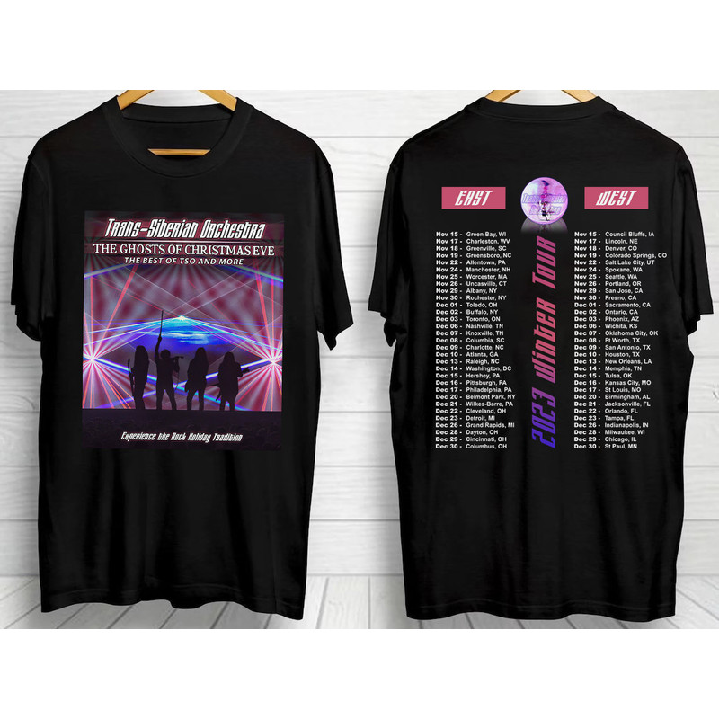 Trans-Siberian Orchestra Winter Tour 2023 T-shirt Sweatshirt, Trans-Siberian Orchestra Concert shirt, 2023 Tour Dates, Christmas Tour 2023.jpg