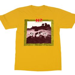 u2 unforgettable fire tour 1985 unisex t-shirt, u2 rock band concert shirt, unforgettable fire tour shirt, great gift, h